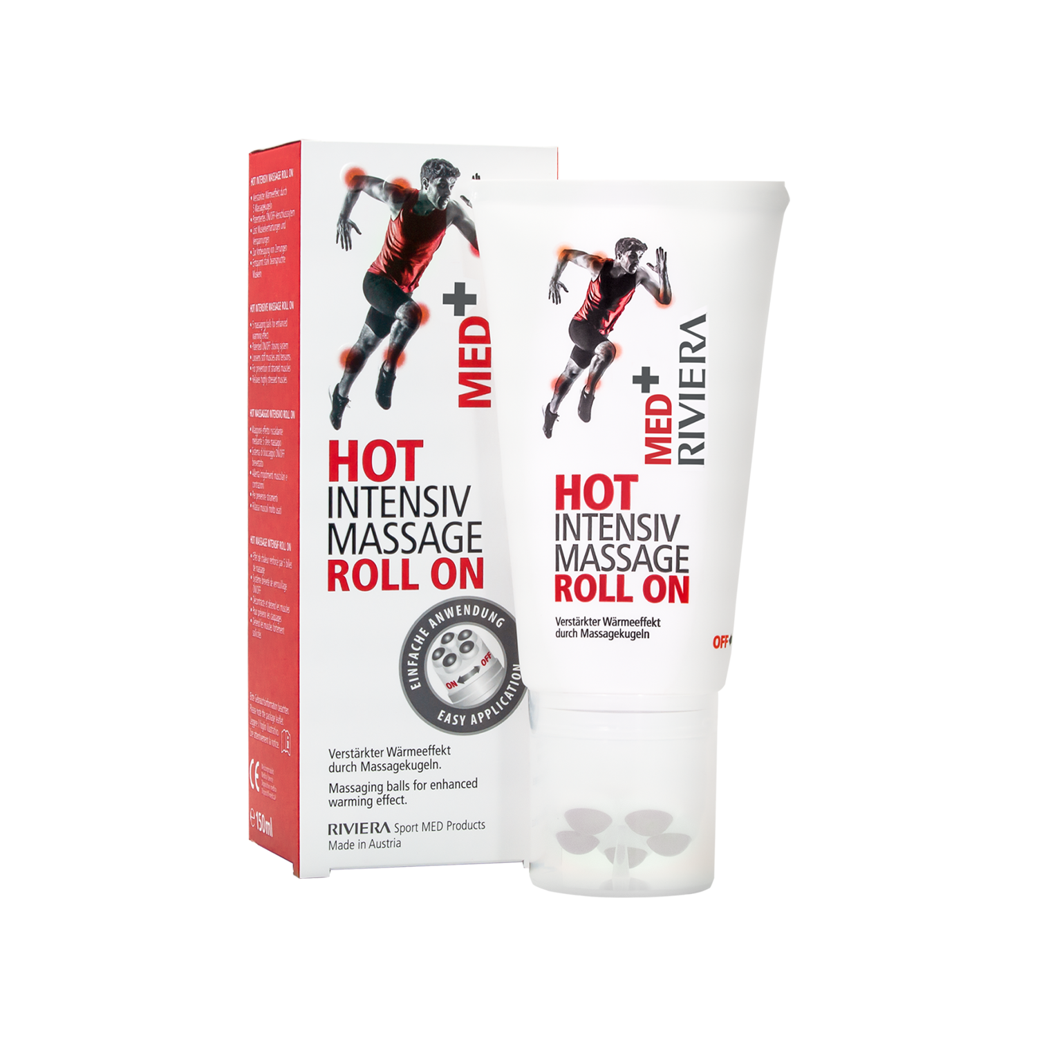 Riviera MED+ HOT Roll-On 150 ml
